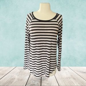 AEO Striped Long Sleeve Tee